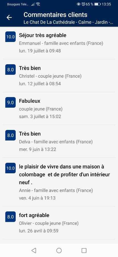 Le Chat De La Cathedrale - Calme - Jardin - Wifi Troyes Eksteriør bilde