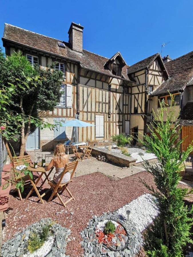Le Chat De La Cathedrale - Calme - Jardin - Wifi Troyes Eksteriør bilde